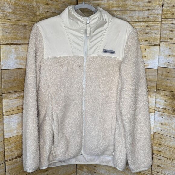 COLUMBIA WINTER PASS FULL ZIPPER CLOSURE CASUAL EVERYDAY WEAR FLEECE JACKET - Picture 2 of 4